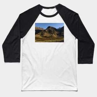 Glencoe on a summer afternoon  in the Highlands of Scotland Baseball T-Shirt